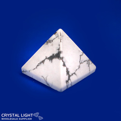 Pyramids: Howlite Pyramid