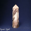 Brecciated Pink Agate Point