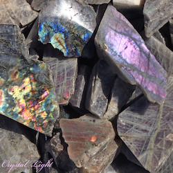 Rough by Weight: Labradorite Rough Slabs /500g