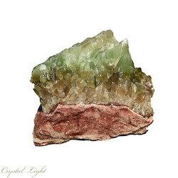 Rough Crystals: Green Calcite Rough Piece