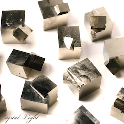 Pyrite: Pyrite Cube Specimen