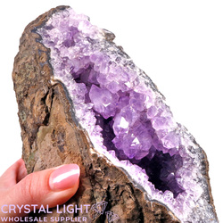 Single Druse Pieces: Amethyst Druse