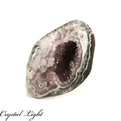 Single Druse Pieces: Amethyst Semi Polished Druse