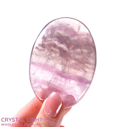 Soapstones & Palmstones Single Listings: Rainbow Fluorite Soapstone (Single)
