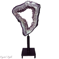Display Pieces on Stand: Amethyst Ring on Stand (Large)