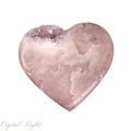 Pink Amethyst Heart