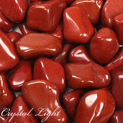 Tumbles by Weight: Red Jasper Tumble 30-50mm/ 250g