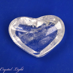 Bowls, Plates & Dishes: Clear Quartz Heart Dish (Single)