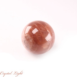 Spheres: Peach Moonstone Sphere 33mm