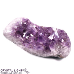 Single Druse Pieces: Amethyst Polished Druse