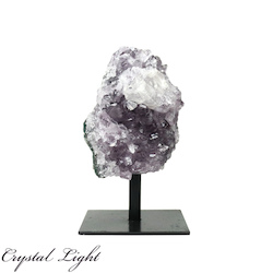 Display Pieces on Stand: Amethyst Druse on Stand