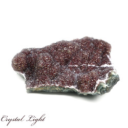Single Druse Pieces: Red Amethyst Druse Large