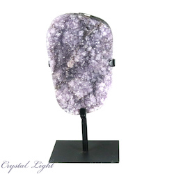 Display Pieces on Stand: Amethyst Druse on Stand
