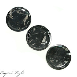 Bowls, Plates & Dishes: Orthoceras Fossil Plate /20cm