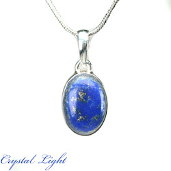 Sterling Silver Pendants: Lapis Lazuli Pendant