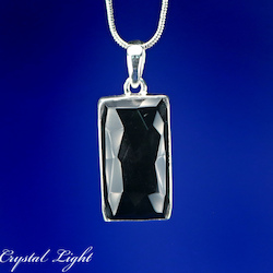 Sterling Silver Pendants: Black Onyx Pendant