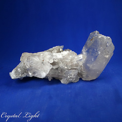 Clusters: Quartz Cluster with Tabular Growth