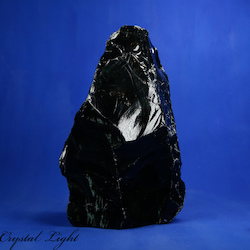 Rough Cut Bases: Black Obsidian Rough Cut Base