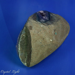 Single Druse Pieces: Amethyst Polished Druse