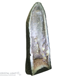 Auctions: Amethyst Geode with Calcite (AUCTION)