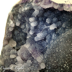 Display Pieces on Stand: Amethyst Large Druse on Stand