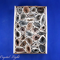 Bulk Druse: Agate Druse Geode Box Set (Size 1)