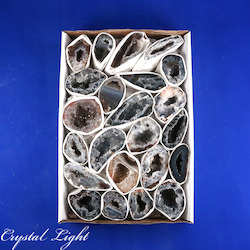 Bulk Druse: Agate Druse Geode Box Set (Size 2)