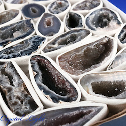 Bulk Agate: Agate Geode Box Set (Size 2)