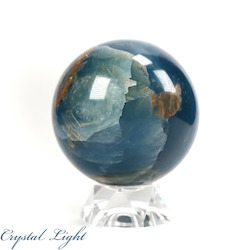 Spheres: Blue Onyx Sphere 70mm