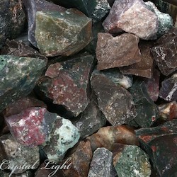 Rough by Weight: Bloodstone Rough /250g