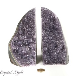Auctions: Amethyst Bookends