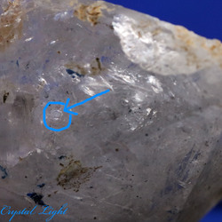 Natural Points: Enhydro Quartz Natural Point