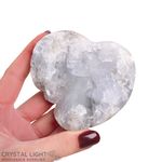 Celestite Heart