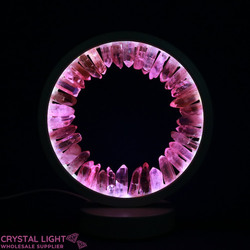 Portal Lamps: Aura Quartz Portal Lamp - Pink