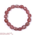 Strawberry Quartz Tumble Bracelet