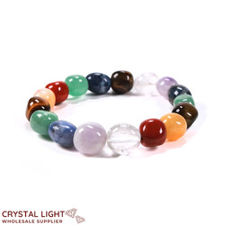 Tumble Bead Bracelets: Mixed Tumble Bracelet