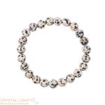 Dalmatian Jasper Bracelet 8mm