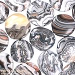 Banded Zebra Calcite Flatstone
