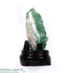 Display Pieces on Stand: Green fluorite on Stand