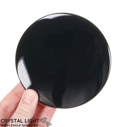 Mirrors: Black Obsidian Mirror/ 95mm