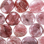 Strawberry Quartz Flatstone