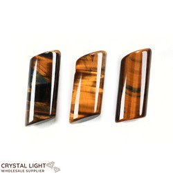 Miscellaneous Pendants: Tigers Eye Cylinder Pendant