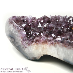 Single Druse Pieces: Amethyst Polished Druse