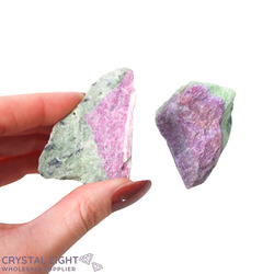 Crystal Specimen Lots: Ruby Zoisite Specimen Lot