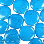 Blue Howlite Flatstone
