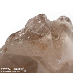 Clusters: Rutilated Smokey Quartz Cluster