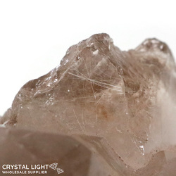 Clusters: Rutilated Smokey Quartz Cluster