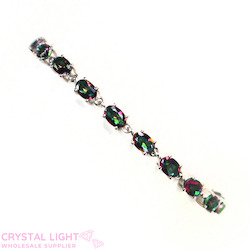 Sterling Silver Bracelets: Mystic Quartz Bracelet