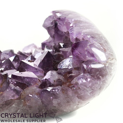 Single Druse Pieces: Amethyst Polished Druse