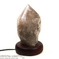 Smokey Quartz Point Lamp